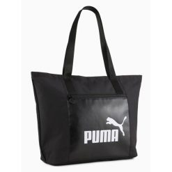Torba na co dzień Torebka Na Ramię Puma Sportowa Shopperka. Czarne torby sportowe Puma, bez wzorów. Za 159.00 zł.