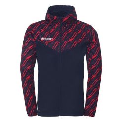 Kurtka z kapturem Uhlsport Progressive 28. Czerwone kurtki damskie Uhlsport, l, bez wzorów, z kapturem. Za 291.00 zł.