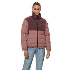 Kurtka puchowa damska Jack Wolfskin Alex Down. Brązowe kurtki damskie Jack Wolfskin, xs, bez wzorów, z puchu, bez kaptura. Za 299.99 zł.