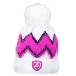 Czapka Peak Mountain Bon-Mouton. Czerwone czapki damskie Peak Mountain, na zimę, bez wzorów. W wyprzedaży za 117.00 zł.