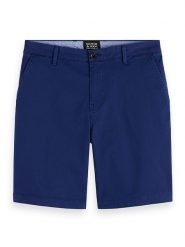 Scotch & Soda Szorty chino w kolorze granatowym rozmiar: W30. Niebieskie szorty damskie Scotch & Soda, bez wzorów. Za 92.21 zł.
