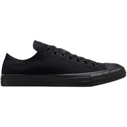 Trampki Converse Chuck Taylor AS CORE OX C. Czarne trampki damskie Converse, bez wzorów, bez zapięcia. W wyprzedaży za 390.00 zł.