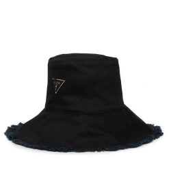 Kapelusz Guess. Czarne kapelusze damskie Guess, z aplikacjami. Za 239.99 zł.