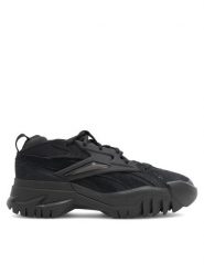 Reebok Sneakersy Club C Cardi V2 GW6698 Czarny. Czarne obuwie sportowe damskie Reebok, z materiału, bez zapięcia. Za 263.99 zł.