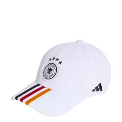Czapka piłkarska Niemcy. Białe czapki z daszkiem damskie Adidas, bez wzorów. Za 129.00 zł.