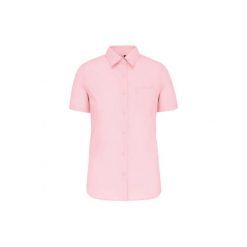 Koszula damska Kariban Judth. Czerwone koszule damskie KARIBAN, xl, bez wzorów, z bawełny, eleganckie, bez kołnierzyka, bez ramiączek. Za 110.00 zł.