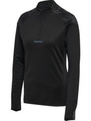 Bluza damska Hummel Blaze26 Pro. Czarne bluzy damskie Hummel, xs, bez wzorów, z materiału, bez kaptura. Za 238.00 zł.