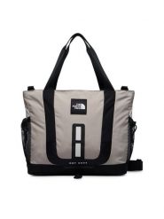The North Face Torebka NF0A8JCFSM41 Beżowy. Brązowe shopper bag The North Face, z materiału, bez dodatków. Za 449.99 zł.