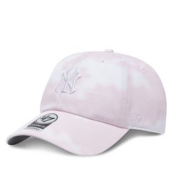 Czapka z daszkiem 47 Brand. Czerwone czapki z daszkiem damskie 47 Brand, bez wzorów. Za 99.99 zł.