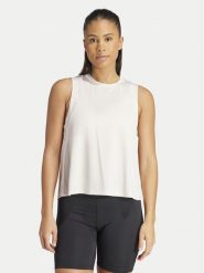 Adidas Koszulka techniczna Studio IS2961 Różowy Regular Fit. Czerwone koszulki damskie Adidas, s, bez wzorów, z syntetyku, bez kołnierzyka, bez ramiączek. Za 159.99 zł.