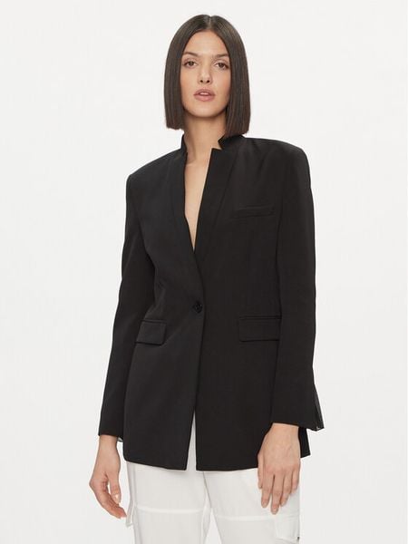 Liu Jo Marynarka WA4071 T7896 Czarny Regular Fit. Czarne marynarki i żakiety damskie Liu Jo, bez wzorów, z syntetyku. Za 769.00 zł.