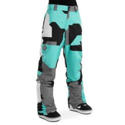 Spodnie snowboardowe damskie P1-W Sleet. Niebieskie spodnie sportowe damskie SIROKO, na zimę, m, bez wzorów, narciarskie. Za 844.00 zł.