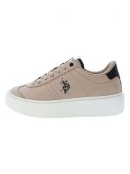 U.S. Polo Assn. Sneakersy w kolorze beżowym rozmiar: 38. Brązowe obuwie sportowe damskie U.S. Polo Assn., bez zapięcia. Za 231.68 zł.