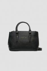 VALENTINO Czarna shopperka Zero Re. Czarne shopper bag Valentino by Mario Valentino, bez dodatków. W wyprzedaży za 499.99 zł.