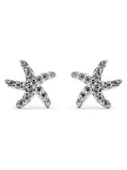 Luxenter Srebrne kolczyki-wkrętki z cyrkoniami rozmiar: onesize. Szare kolczyki damskie Luxenter, z cyrkonią, srebrne. Za 217.99 zł.