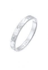 Elli Damski Basic Pinky Promise młotkowane w srebrze próby 925 Sterling Silver Pierścionki 1 ct. Szare pierścionki damskie Elli, srebrne. Za 207.39 zł.