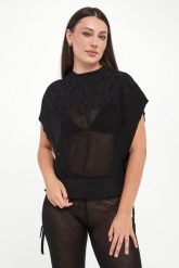 Kamizelka damska ażurowa ERMANNO SCERVINO LIFE. Kamizelki damskie Ermanno Scervino Life, m, w ażurowe wzory, bez kaptura. Za 2,299.00 zł.