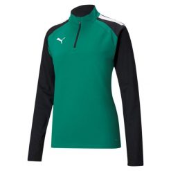 Damska bluza dresowa Puma Team Liga. Czarne bluzy damskie Puma, m, bez wzorów, z dresówki, bez kaptura. Za 187.10 zł.