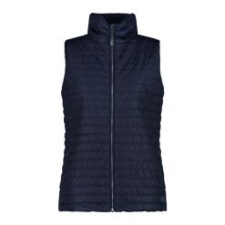 Damska kurtka puchowa CMP. Niebieskie kurtki damskie CMP, bez wzorów, z puchu, bez kaptura. Za 451.50 zł.