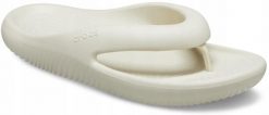 Japonki Dla Dorosłych Crocs Mellow Flip. Brązowe klapki damskie Crocs, bez wzorów, z materiału, bez obcasa, bez zapięcia. Za 167.99 zł.