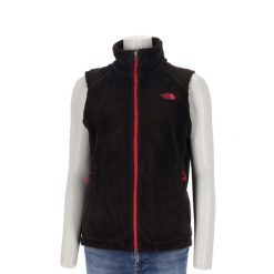 Second life - The North Face kurtka damska polarowa - Stan bardzo dobry. Czarne kurtki damskie The North Face, l, bez wzorów, z materiału, bez kaptura. Za 149.06 zł.