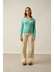 AUTHENTIC CASHMERE Kaszmirowy sweter "Asta" w kolorze turkusowym rozmiar: L. Niebieskie swetry klasyczne damskie AUTHENTIC CASHMERE, l, z kaszmiru, bez kołnierzyka. Za 434.99 zł.