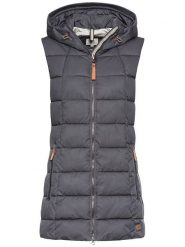 Camel Active Kamizelka pikowana w kolorze granatowym rozmiar: 46. Niebieskie kamizelki damskie Camel Active, bez wzorów, bez kaptura. Za 354.94 zł.