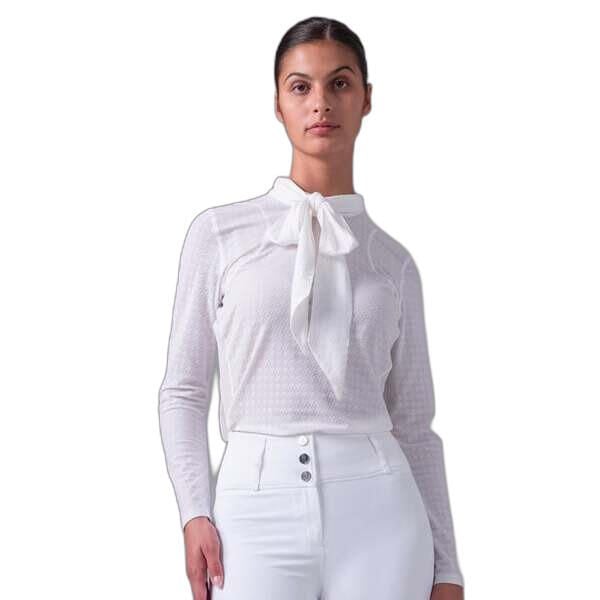 Kombinezon konkursowy z wiązaniem, z długim rękawem, damski PS of Sweden Delilah. Białe kombinezony damskie PS OF SWEDEN, bez wzorów, bez kołnierzyka, bez ramiączek, długie. Za 436.50 zł.