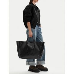 Torebka G-Star Raw. Czarne shopper bag G-Star Raw, bez wzorów, bez dodatków. Za 299.99 zł.