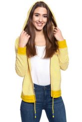 BLUZA MUSTANG DAMSKA Bridget H Stripe 1009487 11729. Bluzy damskie Mustang, s, bez wzorów, z kapturem. W wyprzedaży za 59.99 zł.