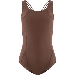 Kostium kąpielowy bonprix brązowy. Brązowe stroje jednoczęściowe bonprix. Za 37.99 zł.