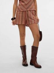 Vero Moda Szorty w kolorze beżowym ze wzorem rozmiar: L. Brązowe szorty damskie Vero Moda, bez wzorów. Za 65.85 zł.