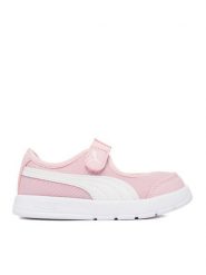 Puma Baleriny C-Courtflex V3 Lina V Inf 40057902 Różowy. Czerwone baleriny dziewczęce Puma, bez wzorów, z materiału, bez obcasa, bez zapięcia. Za 149.99 zł.