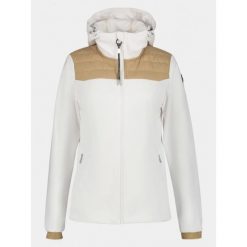 Kurtka softshell damska Luhta Arantila. Białe kurtki sportowe damskie Luhta, l, bez wzorów, z softshellu, bez kaptura. W wyprzedaży za 431.65 zł.