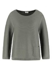 Gerry Weber Sweter w kolorze khaki rozmiar: 44. Brązowe swetry klasyczne damskie Gerry Weber, z bawełny, bez kołnierzyka. Za 232.78 zł.