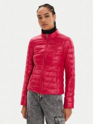 Patrizia Pepe Kurtka puchowa CO0178/A503-M513 Różowy Regular Fit. Czerwone kurtki damskie Patrizia Pepe, m, bez wzorów, z puchu, bez kaptura. Za 619.99 zł.