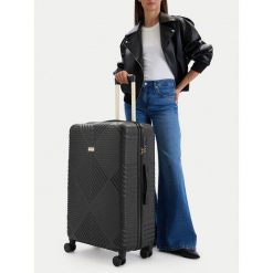 Walizka duża Nine West. Czarne walizki Nine West, bez wzorów, duże. Za 399.99 zł.