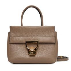 Torebka Coccinelle. Brązowe torebki klasyczne damskie Coccinelle, bez dodatków. Za 909.00 zł.