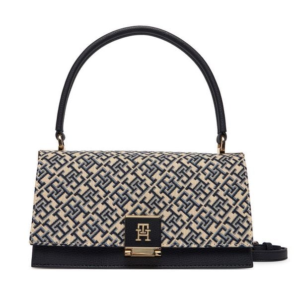 Torebka Tommy Hilfiger. Niebieskie torebki klasyczne damskie Tommy Hilfiger, bez dodatków. Za 456.99 zł.