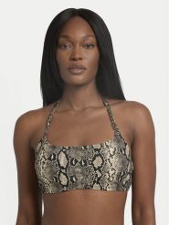 MICHAEL Michael Kors Góra od bikini MM05923 Czarny. Czarne bikini MICHAEL Michael Kors, bez wzorów, z syntetyku. Za 505.99 zł.