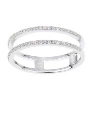 Revoni Złoty pierścionek z diamentami rozmiar: 52. Szare pierścionki damskie Revoni, z diamentem, złote. Za 2,057.99 zł.