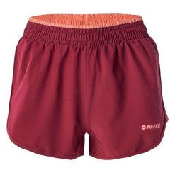 Szorty damskie treningowe Hi-Tec Lady Laria - czerwone, Rozmiar XL. Czerwone obuwie sportowe damskie Hi-tec, z elastanu, bez zapięcia, na fitness i siłownię. W wyprzedaży za 49.99 zł.