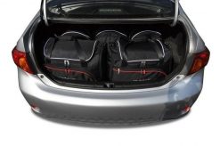 Torby Do Bagażnika Toyota Corolla Limousine 2007-2014 5Szt Kjust. Czarne torby podróżne KJUST, bez wzorów, z kauczuku. Za 1,604.00 zł.