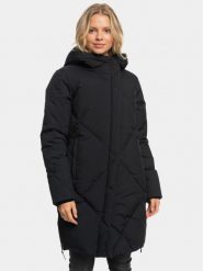 Roxy Płaszcz zimowy Abbie Jk Otlr ERJJK03550 Czarny Regular Fit. Czarne kurtki damskie Roxy, na zimę, m, bez wzorów, z syntetyku, bez kaptura. Za 1,069.00 zł.
