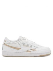 Reebok Sneakersy Club C Revenge 100074231 Biały. Białe obuwie sportowe damskie Reebok, ze skóry, bez zapięcia. Za 329.99 zł.