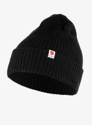 Czapka zimowa Fjallraven Rib Hat - black. Czarne czapki damskie Fjällräven, na zimę, bez wzorów, z materiału. Za 154.15 zł.