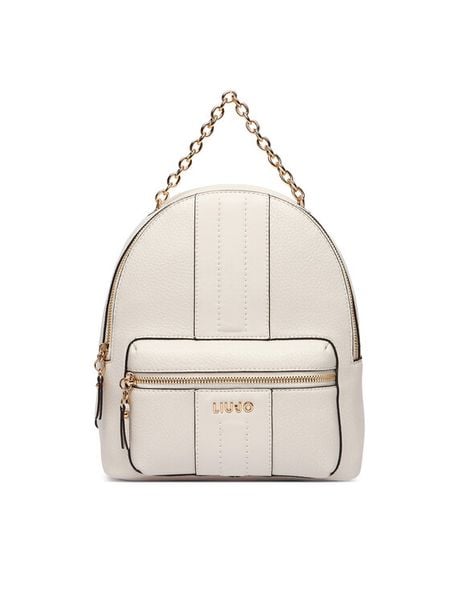 Liu Jo Plecak AA6111 E1109 Écru. Białe plecaki Liu Jo, bez wzorów, ze skóry. Za 639.99 zł.