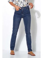 Relaxed by TONI Dżinsy "be loved" - Slim fit - w kolorze niebieskim rozmiar: 36. Niebieskie jeansy damskie Relaxed by TONI, z podwyższonym stanem. Za 114.17 zł.
