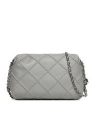 Tory Burch Torebka Fleming Small 169226 Szary. Szare torebki wieczorowe damskie Tory Burch, bez wzorów, ze skóry, bez dodatków. Za 1,999.00 zł.