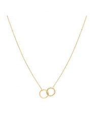 Tamaris Naszyjnik z elementami ozdobnymi - dł. 45 cm rozmiar: onesize. Naszyjniki damskie Tamaris, ze stali. Za 121.99 zł.